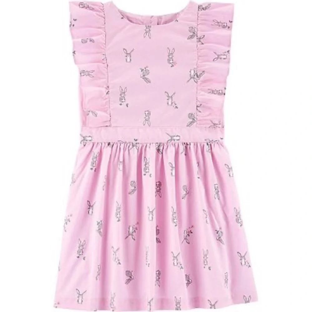 CARTER’S Toddler Girl Bunny‎ Flutter Dress